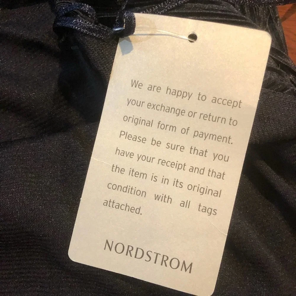 19 Cooper Nordstrom NWT black pleated halter jumpsuit Size small - Picture 5 of 8